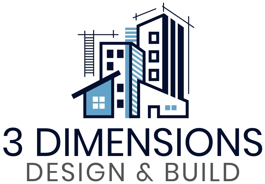 3 Dimensions Design & Build logo